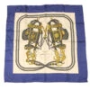 Brand Street HERMES Carre 90 BRIDES DE GALA Scarf Silk Blue Gray Auth Am4788 -Best Jewelry Store am4788 2