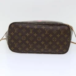 Brand Street LOUIS VUITTON Monogram V Line Neverfull MM Tote Bag Pink M41602 LV Auth Am4905 -Best Jewelry Store am4905 11