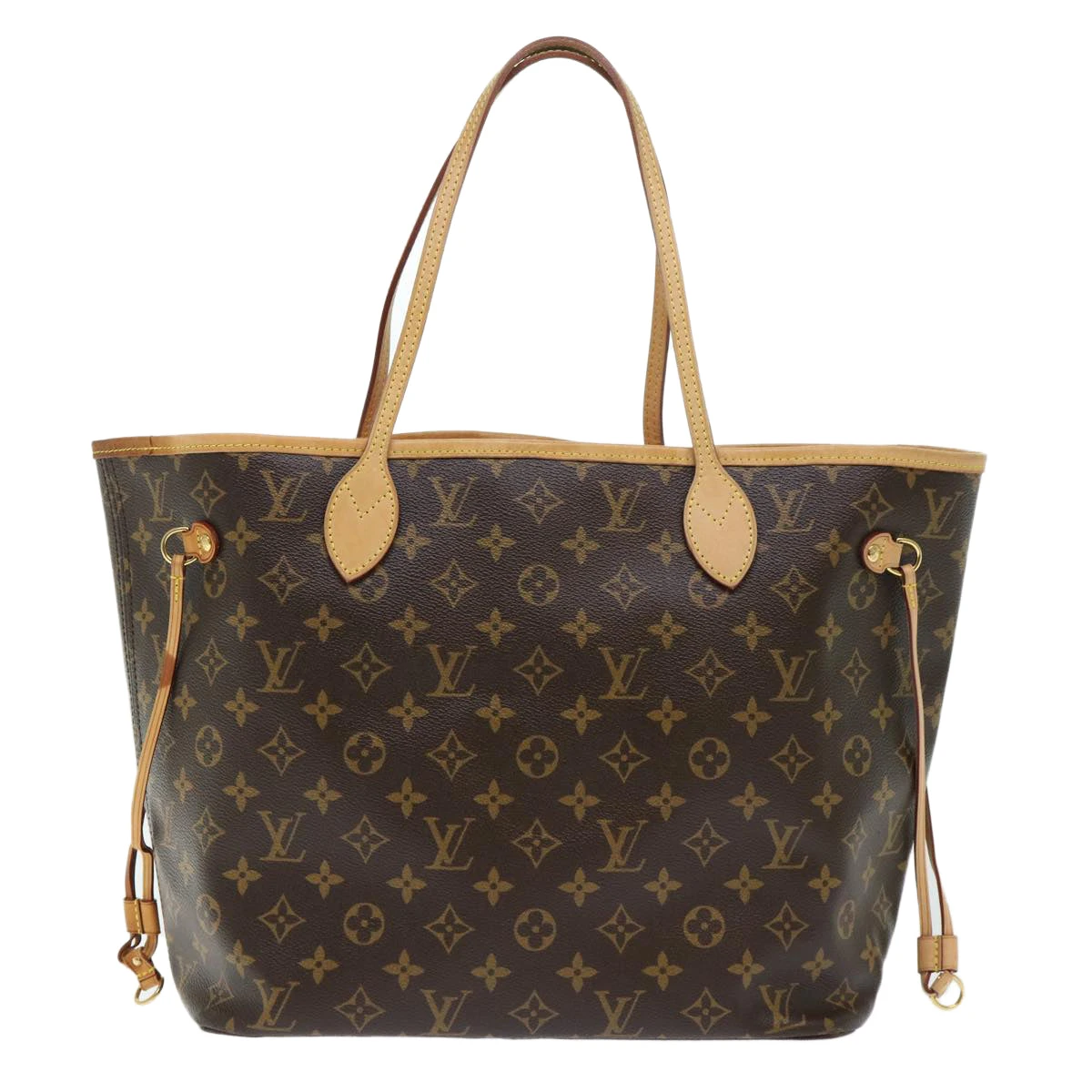 Style Tribute LOUIS VUITTON Monogram V Line Neverfull Mm Tote Bag Pink M41602 Lv Auth Am4905 4 Style Tribute LOUIS VUITTON Monogram V Line Neverfull Mm Tote Bag Pink M41602 Lv Auth Am4905 - Image 2
