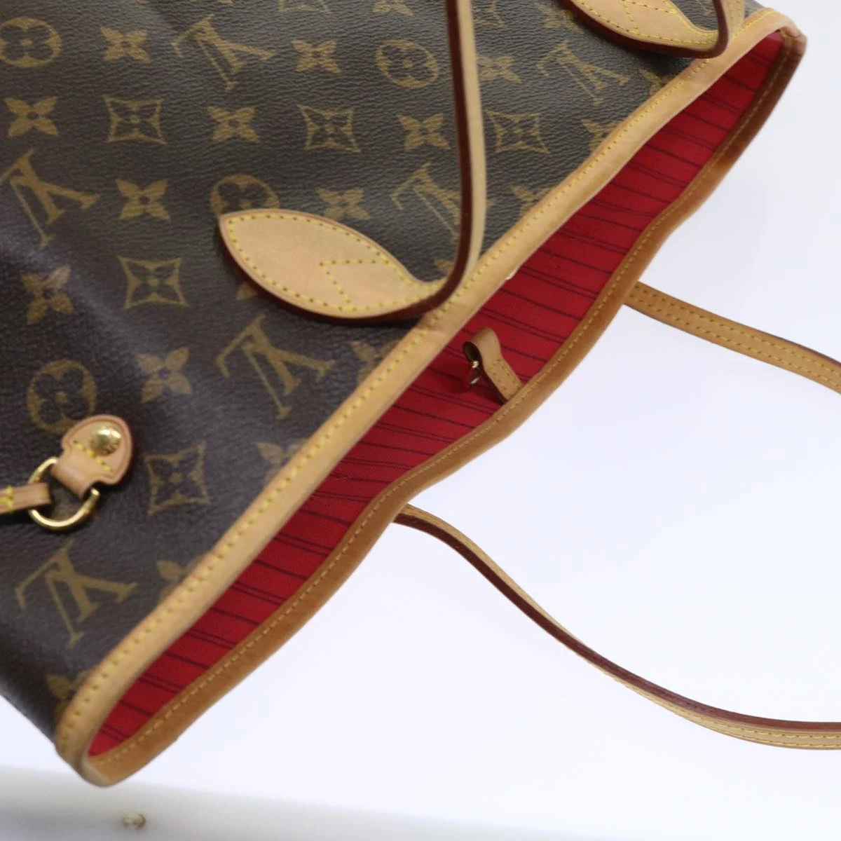 Style Tribute LOUIS VUITTON Monogram V Line Neverfull Mm Tote Bag Pink M41602 Lv Auth Am4905 9 Style Tribute LOUIS VUITTON Monogram V Line Neverfull Mm Tote Bag Pink M41602 Lv Auth Am4905 - Image 7
