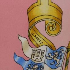 Brand Street HERMES Carre 90 BRANDEBOURGS Scarf Silk Blue Auth Am4906 -Best Jewelry Store am4906 13 1