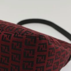 Brand Street FENDI Zucchino Canvas Mamma Baguette Shoulder Bag Red Auth Am5029 37 Brand Street FENDI Zucchino Canvas Mamma Baguette Shoulder Bag Red Auth Am5029 -Best Jewelry Store am5029 12 1