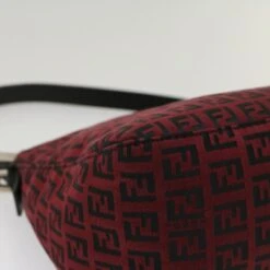 Brand Street FENDI Zucchino Canvas Mamma Baguette Shoulder Bag Red Auth Am5029 38 Brand Street FENDI Zucchino Canvas Mamma Baguette Shoulder Bag Red Auth Am5029 -Best Jewelry Store am5029 13 1