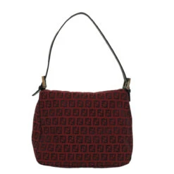 Style Tribute FENDI Zucchino Canvas Mamma Baguette Shoulder Bag Red Auth Am5029 -Best Jewelry Store am5029 3 e567abbd 8d0b 4dbc b09a 74ff9799837a