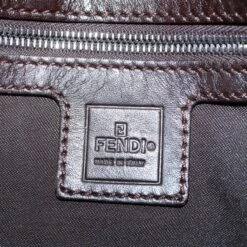 Brand Street FENDI Zucca Canvas Mamma Baguette Shoulder Bag Black Brown Auth Am5065 40 Brand Street FENDI Zucca Canvas Mamma Baguette Shoulder Bag Black Brown Auth Am5065 -Best Jewelry Store am5065 16