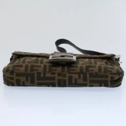 Style Tribute FENDI Zucca Canvas Mamma Baguette Shoulder Bag Black Brown Auth Am5065 -Best Jewelry Store am5065 9 aef80f48 9a02 49f0 ac00 1dc6b599ae5e