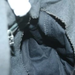 Brand Street FENDI Mamma Baguette Shoulder Bag Cotton Gray Auth Am5207 -Best Jewelry Store am5207 17