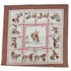 Brand Street HERMES Carre 90 CHEVAUX ARABES Scarf Silk Brown Auth Am5302 2 Brand Street HERMES Carre 90 CHEVAUX ARABES Scarf Silk Brown Auth Am5302 -Best Jewelry Store am5302 1