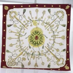 Style Tribute Hermes Carre 90 Le Cles Scarf Silk Red White Auth Am5303 30 Style Tribute Hermes Carre 90 Le Cles Scarf Silk Red White Auth Am5303 -Best Jewelry Store am5303 13 4c3b4aed f78b 4e62 bf01 131e4dbb3ade