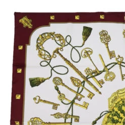 Style Tribute Hermes Carre 90 Le Cles Scarf Silk Red White Auth Am5303 19 Style Tribute Hermes Carre 90 Le Cles Scarf Silk Red White Auth Am5303 -Best Jewelry Store am5303 2 abeb76ea 6c58 4ee1 9fb0 2e9d1f8f6d8e