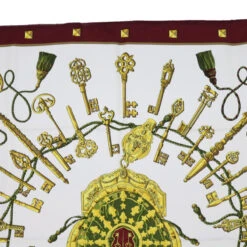 Style Tribute Hermes Carre 90 Le Cles Scarf Silk Red White Auth Am5303 20 Style Tribute Hermes Carre 90 Le Cles Scarf Silk Red White Auth Am5303 -Best Jewelry Store am5303 3 c308f871 7caf 48ba bb21 ea53804bf8e1