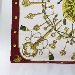 Style Tribute Hermes Carre 90 Le Cles Scarf Silk Red White Auth Am5303 25 Style Tribute Hermes Carre 90 Le Cles Scarf Silk Red White Auth Am5303 -Best Jewelry Store am5303 8 aed069ca 6a0b 4ae9 8a36 505d7a00ea16