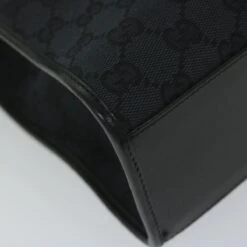 Brand Street GUCCI GG Canvas Jackie Tote Bag Black 002 1064 Auth Am5349 -Best Jewelry Store am5349 11