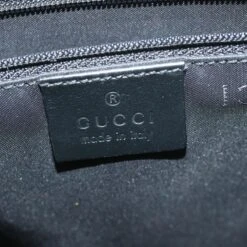 Brand Street GUCCI GG Canvas Jackie Tote Bag Black 002 1064 Auth Am5349 -Best Jewelry Store am5349 15