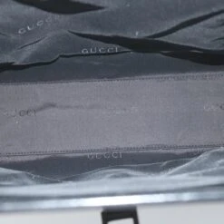 Brand Street GUCCI GG Canvas Jackie Tote Bag Black 002 1064 Auth Am5349 -Best Jewelry Store am5349 16