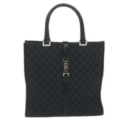 Style Tribute GUCCI Gg Canvas Jackie Tote Bag Black 002 1064 Auth Am5349 -Best Jewelry Store am5349 2 1660d4f4 8efb 4994 a8c7 34d24b16076d