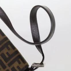 Brand Street FENDI Zucca Canvas Mamma Baguette Shoulder Bag Black Brown Auth Am5417A 29 Brand Street FENDI Zucca Canvas Mamma Baguette Shoulder Bag Black Brown Auth Am5417A -Best Jewelry Store am5417 9