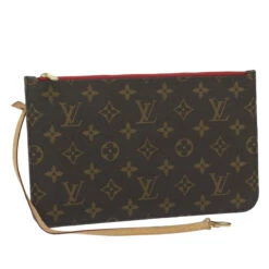 Brand Street LOUIS VUITTON Monogram Neverfull MM Pouch Accessory Pouch LV Auth Am5581
