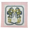 Brand Street HERMES Carre 90 Brides De Gala Scarf Silk Pink Auth Am5628