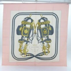 Brand Street HERMES Carre 90 Brides De Gala Scarf Silk Pink Auth Am5628 31 Brand Street HERMES Carre 90 Brides De Gala Scarf Silk Pink Auth Am5628 -Best Jewelry Store am5628 14