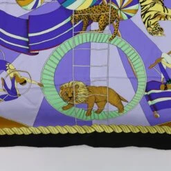 Brand Street HERMES Carre 90 Circus Scarf Silk Blue Purple Auth Am5629 28 Brand Street HERMES Carre 90 Circus Scarf Silk Blue Purple Auth Am5629 -Best Jewelry Store am5629 10