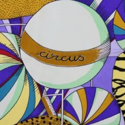 Brand Street HERMES Carre 90 Circus Scarf Silk Blue Purple Auth Am5629 30 Brand Street HERMES Carre 90 Circus Scarf Silk Blue Purple Auth Am5629 -Best Jewelry Store am5629 12