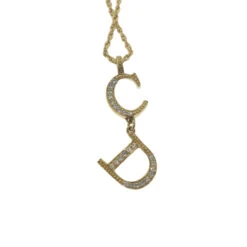 Brand Street CHRISTIAN DIOR Necklace Metal Gold Auth Am5777 -Best Jewelry Store am5777 3