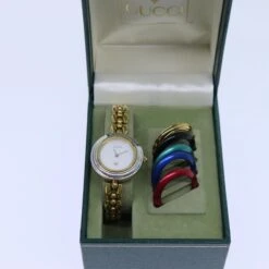 Brand Street GUCCI Bezel 6 Metallic Color Watches Gold Silver Multicolor Auth Am5958 27 Brand Street GUCCI Bezel 6 Metallic Color Watches Gold Silver Multicolor Auth Am5958 -Best Jewelry Store am5958 14