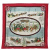 Brand Street HERMES Carre 90 BULL�•MOUTH WESTERN COACH OFFICE Scarf Silk Red Auth Am5972 -Best Jewelry Store am5972 1