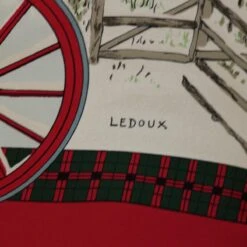 Brand Street HERMES Carre 90 BULL�•MOUTH WESTERN COACH OFFICE Scarf Silk Red Auth Am5972 26 Brand Street HERMES Carre 90 BULL�•MOUTH WESTERN COACH OFFICE Scarf Silk Red Auth Am5972 -Best Jewelry Store am5972 11