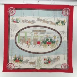 Brand Street HERMES Carre 90 BULL�•MOUTH WESTERN COACH OFFICE Scarf Silk Red Auth Am5972 28 Brand Street HERMES Carre 90 BULL�•MOUTH WESTERN COACH OFFICE Scarf Silk Red Auth Am5972 -Best Jewelry Store am5972 13