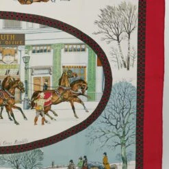 Brand Street HERMES Carre 90 BULL�•MOUTH WESTERN COACH OFFICE Scarf Silk Red Auth Am5972 22 Brand Street HERMES Carre 90 BULL�•MOUTH WESTERN COACH OFFICE Scarf Silk Red Auth Am5972 -Best Jewelry Store am5972 7