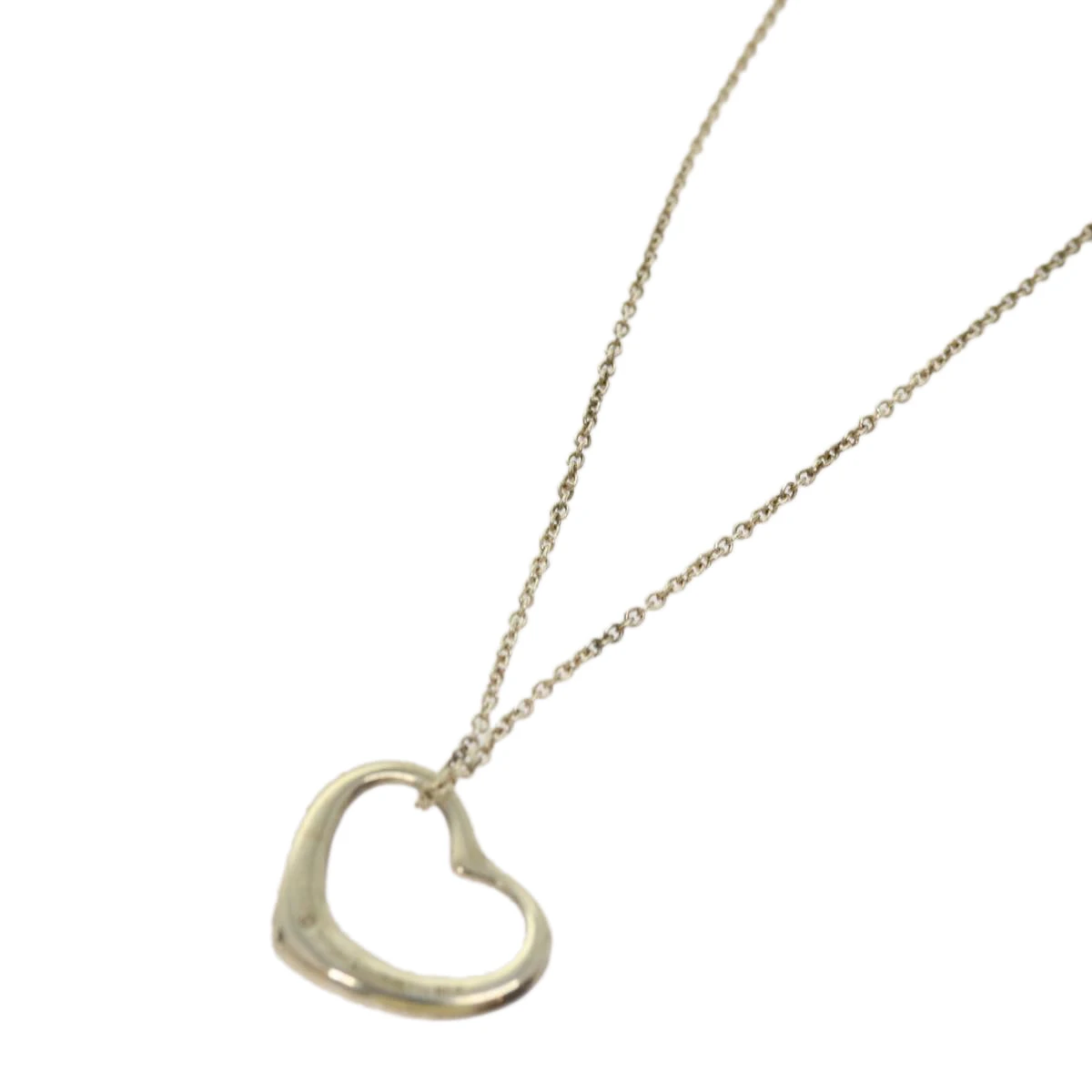 Brand Street TIFFANY&Co. Heart Necklace Metal Silver Auth Am6012 4 Brand Street TIFFANY&Co. Heart Necklace Metal Silver Auth Am6012 - Image 2