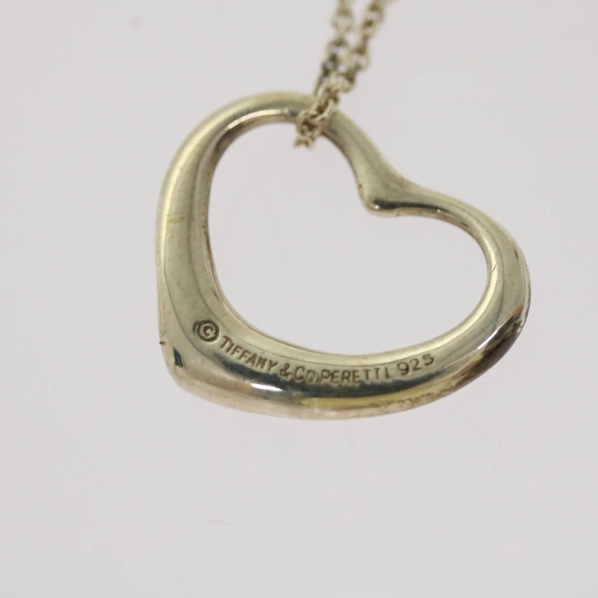 Brand Street TIFFANY&Co. Heart Necklace Metal Silver Auth Am6012 7 Brand Street TIFFANY&Co. Heart Necklace Metal Silver Auth Am6012 - Image 5