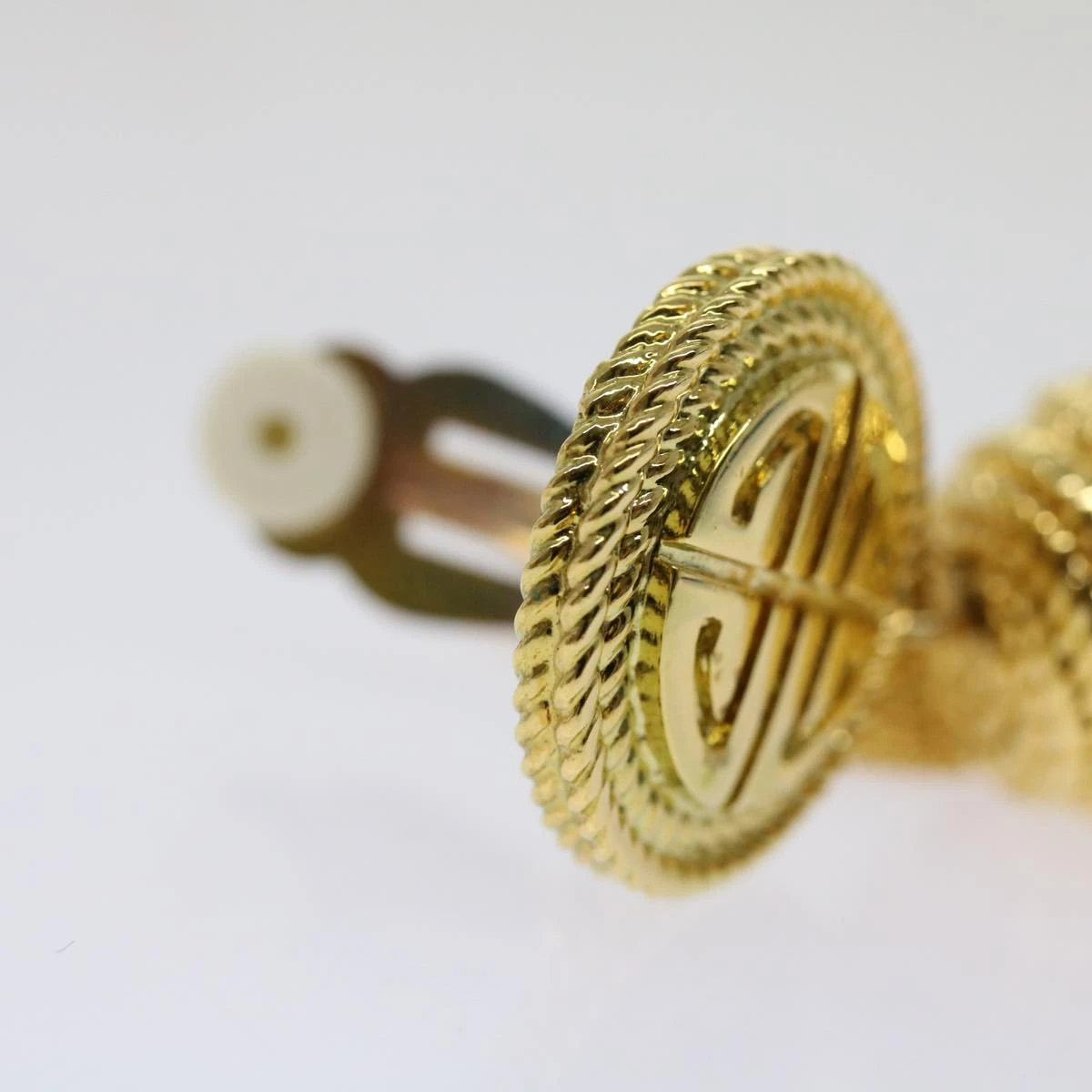 Brand Street GIVENCHY Earring Metal Gold Auth Am6014 16 Brand Street GIVENCHY Earring Metal Gold Auth Am6014 - Image 14