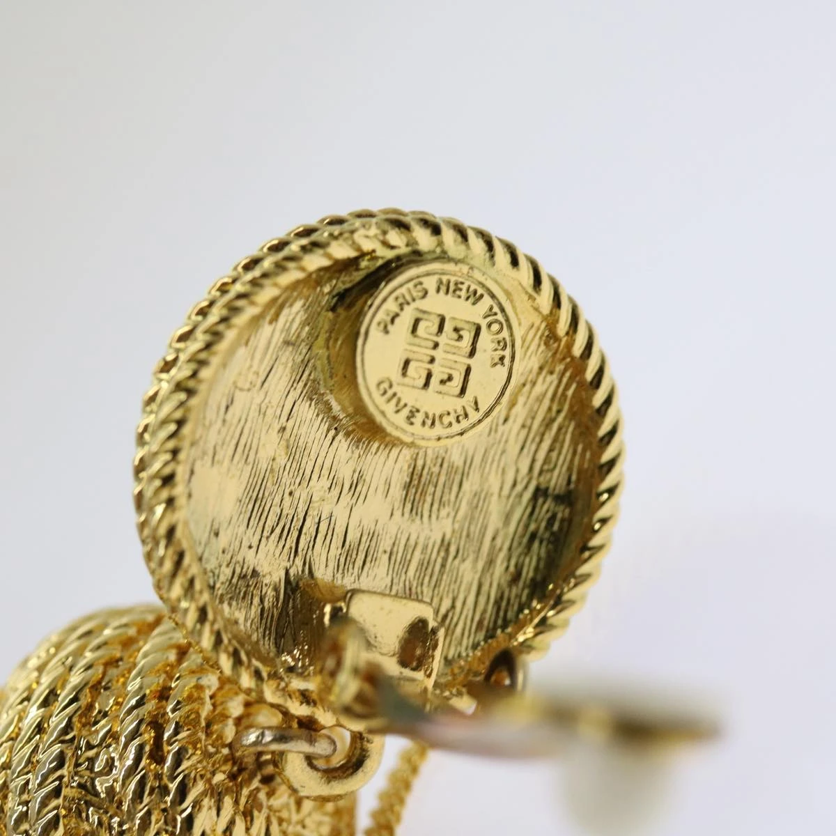 Brand Street GIVENCHY Earring Metal Gold Auth Am6014 19 Brand Street GIVENCHY Earring Metal Gold Auth Am6014 - Image 17