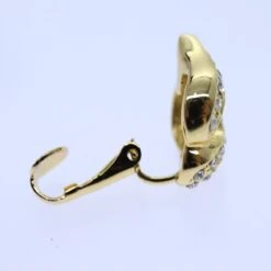 Brand Street CHRISTIAN DIOR Earring Necklace Set Gold Auth Am6081 -Best Jewelry Store am6081 12