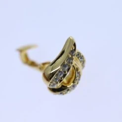 Brand Street CHRISTIAN DIOR Earring Necklace Set Gold Auth Am6081 -Best Jewelry Store am6081 13