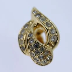 Brand Street CHRISTIAN DIOR Earring Necklace Set Gold Auth Am6081 -Best Jewelry Store am6081 16