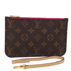 Brand Street LOUIS VUITTON Monogram Neverfull PM Pouch LV Auth Am6276
