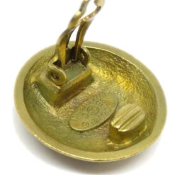 AMORE Vintage CHANEL 1995 Button Earrings Gold Ao28227 -Best Jewelry Store ao28227 04