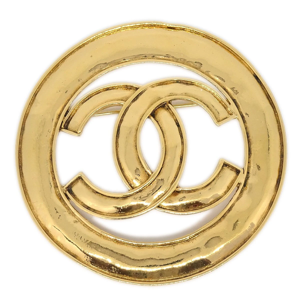 AMORE Vintage CHANEL 1994 Cutout CC Round Brooch A53802 7 AMORE Vintage CHANEL 1994 Cutout CC Round Brooch A53802 - Image 5