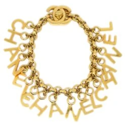 AMORE Vintage CHANEL 1996 Turnlock Bracelet Gold Ao31927 -Best Jewelry Store ao31927 01 09730a1c fde3 4d93 930c 341d21864624