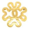 AMORE Vintage CHANEL 1995 Squiggle Border Brooch Gold Ao32439 -Best Jewelry Store ao32439 01