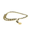 Style Tribute CHANEL Chain Belt Metal Leather 33.5" Black Gold Cc Auth Ar11056 -Best Jewelry Store ar11056 1 d953ed20 3a1d 474f 9790 f6a4e9f12a03