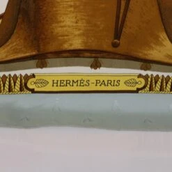 Brand Street HERMES Carre 90 NAPOLEON Scarf Silk Yellow Blue Auth Ar11100 -Best Jewelry Store ar11100 14