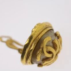 Brand Street CHANEL Triple Coco Earring Gold CC Auth Ar11464B -Best Jewelry Store ar11464B 13