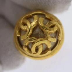 Brand Street CHANEL Triple Coco Earring Gold CC Auth Ar11464B -Best Jewelry Store ar11464B 9