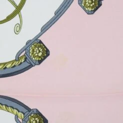 Brand Street HERMES Carre 90 SPRINGS Scarf Silk Pink Auth Ar11545 -Best Jewelry Store ar11545 6