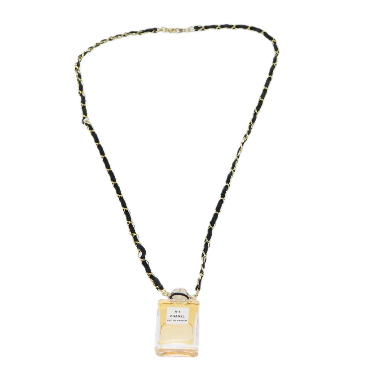 Brand Street CHANEL Perfume Necklace Gold CC Auth Ar11600B 4 Brand Street CHANEL Perfume Necklace Gold CC Auth Ar11600B - Image 2